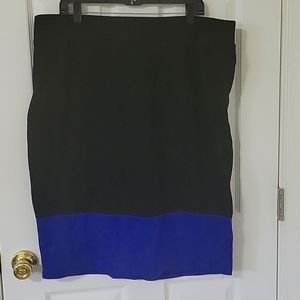 Ryan Wythe color block midi skirt 2x